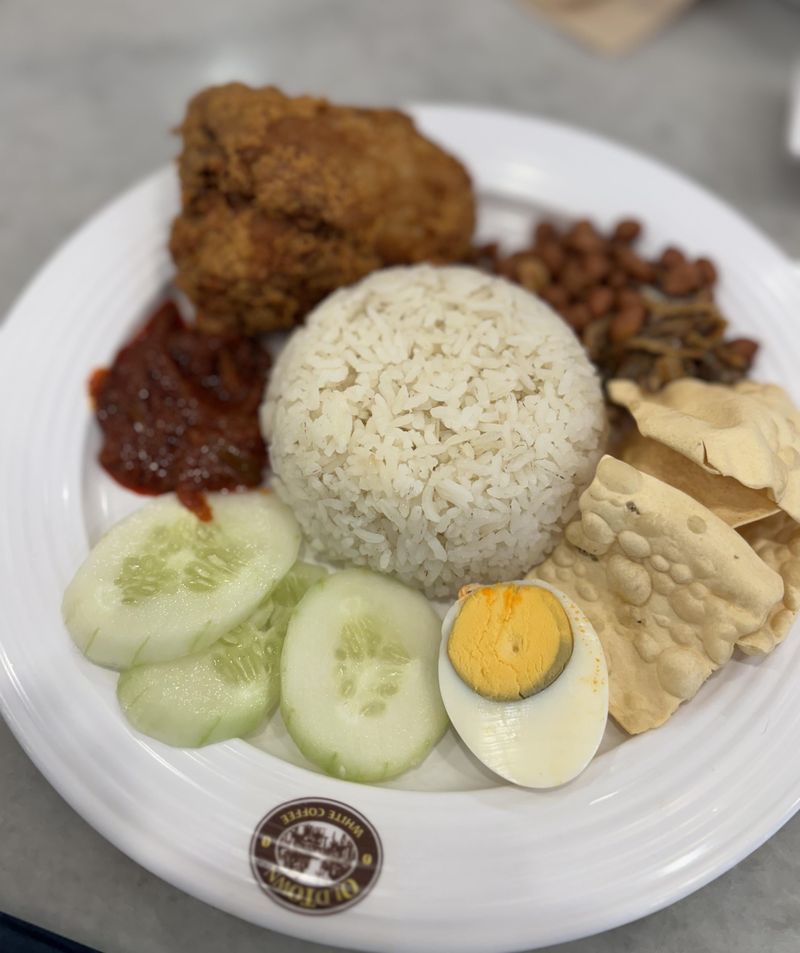 Nasi Lemak from OldTown White Coffee (Malaysia)