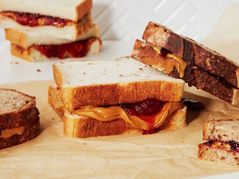 Peanut Butter and Jelly Sandwiches