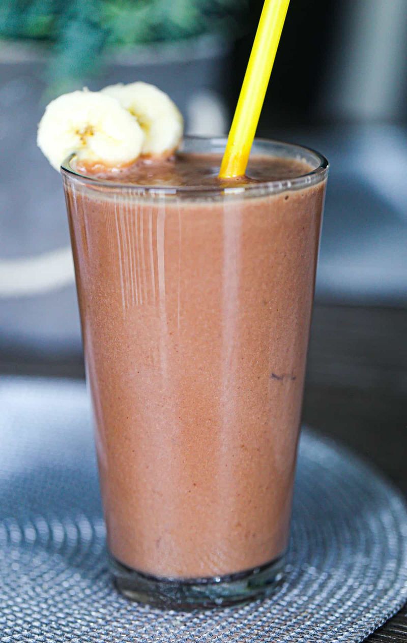 Chocolate Almond Butter Smoothie