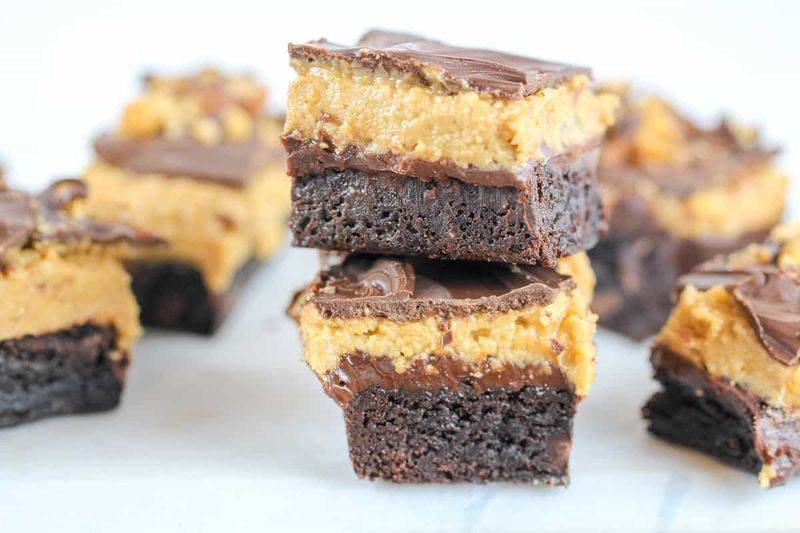 Brownie Cookie Bars with Too Many Layers