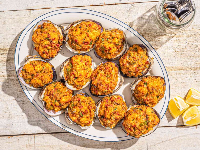 Rhode Island – Stuffies (Stuffed Quahogs)