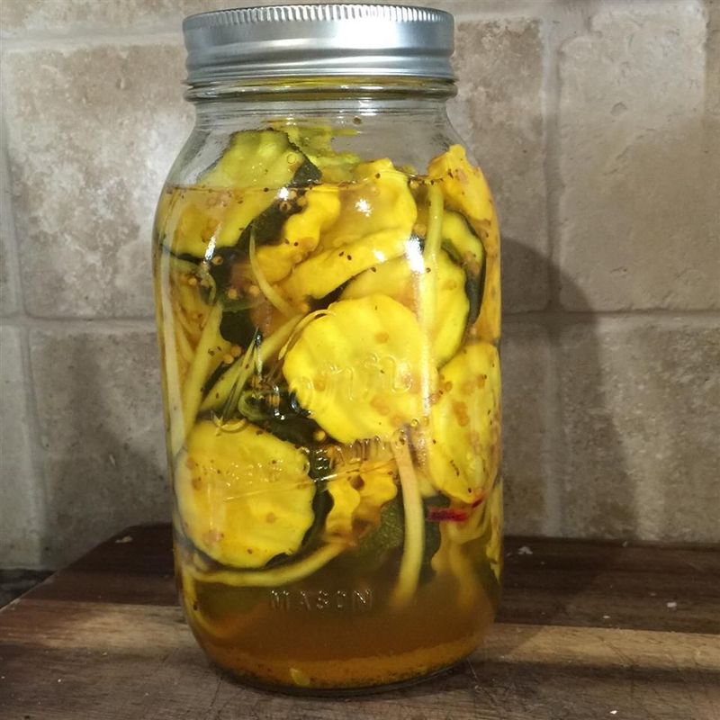 Pickled Zucchini