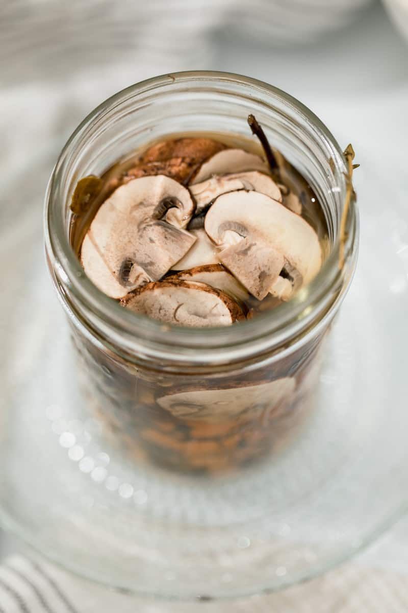 Pickled Mushrooms
