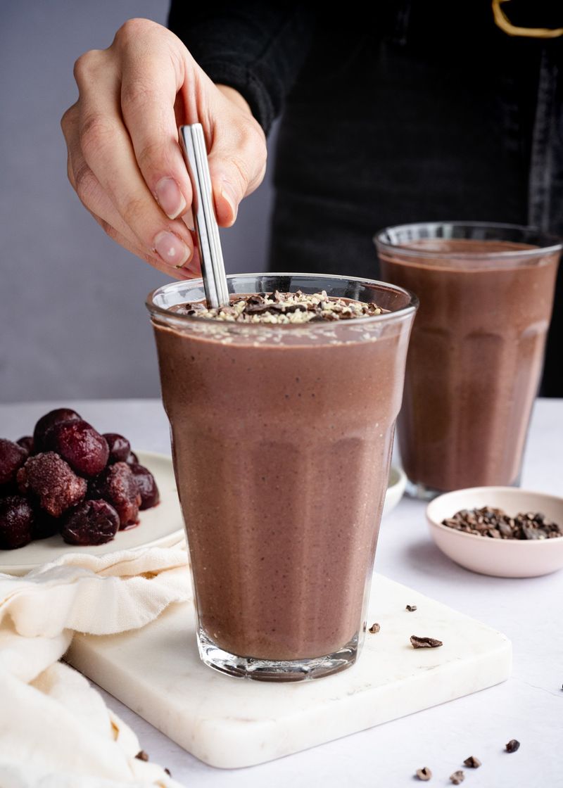 Chocolate Cherry Smoothie