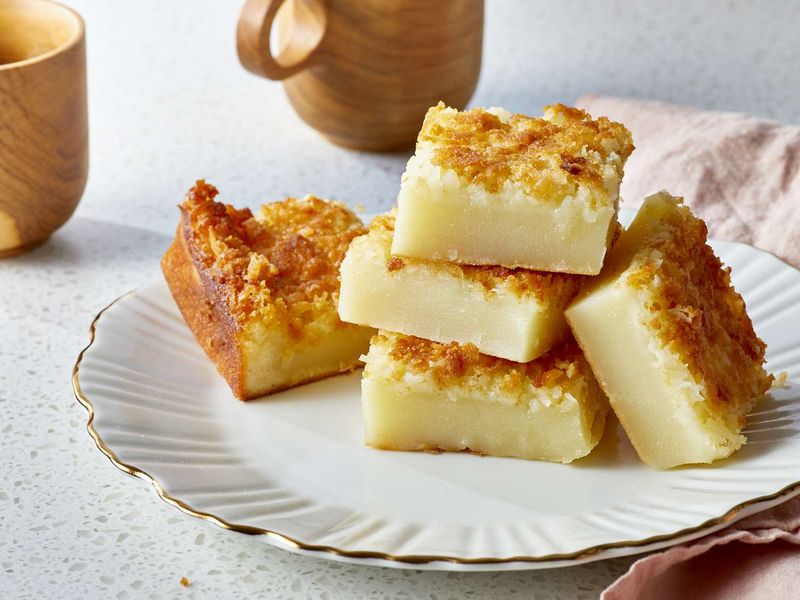 Coconut Mochi Squares
