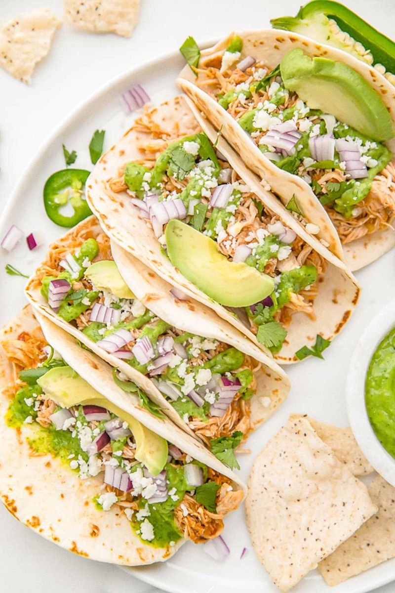 Cilantro Lime Chicken Tacos