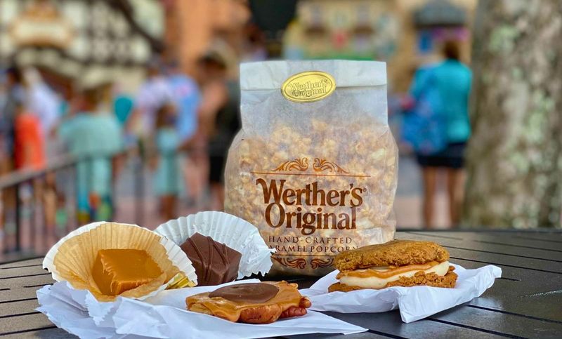 Werther’s Caramel Popcorn (Karamell-Küche, EPCOT Germany Pavilion)