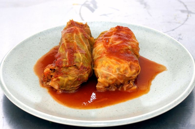 Overcooked Stuffed Cabbage Rolls