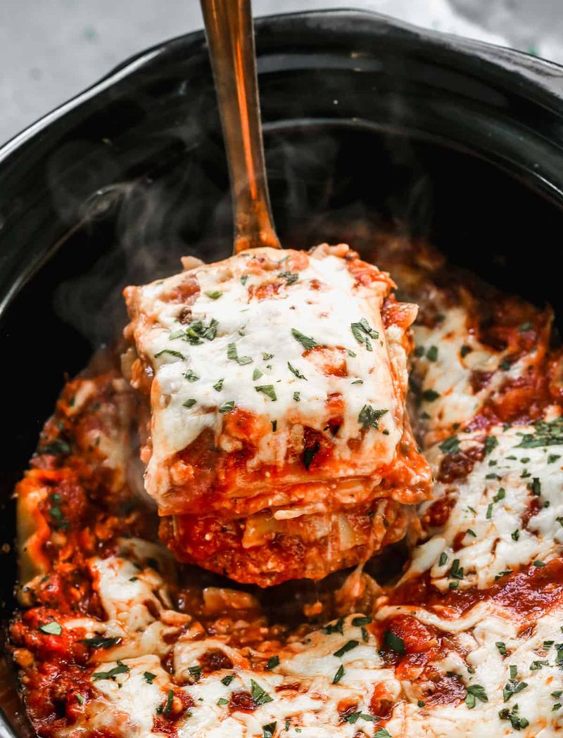 Crockpot Lasagna
