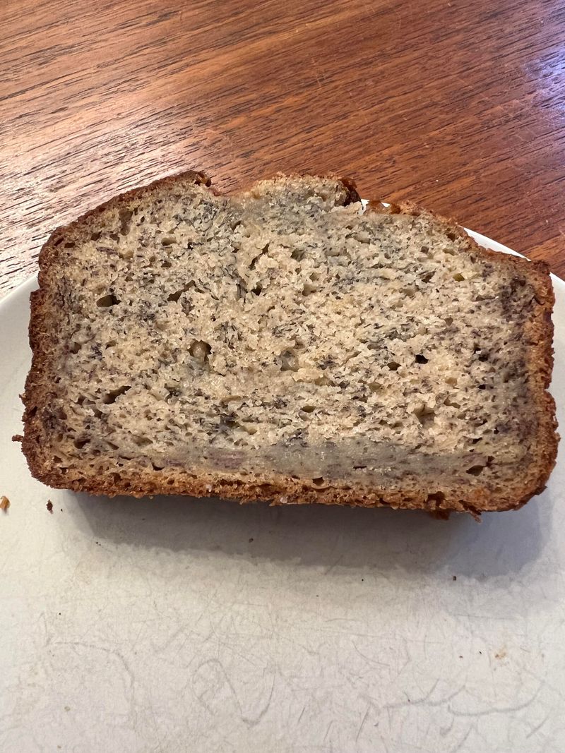 Overbaked Banana Bread
