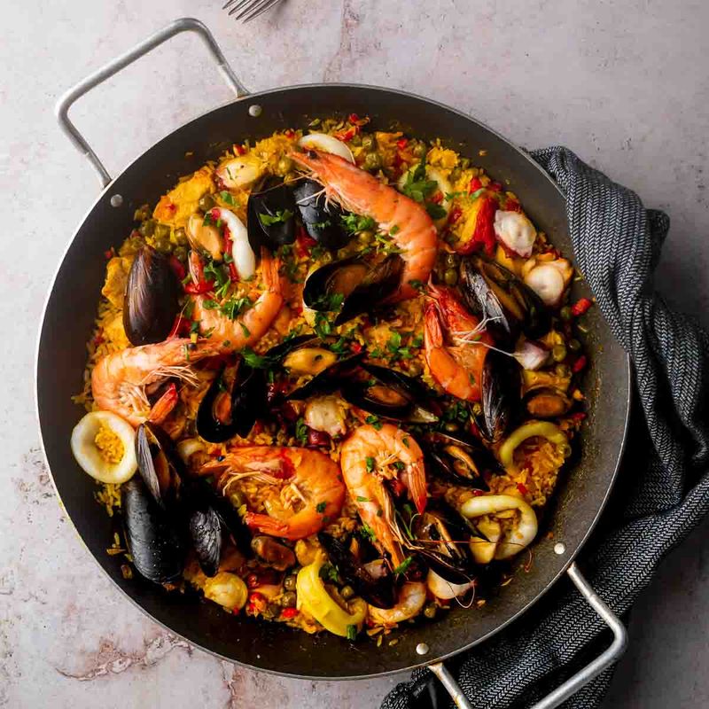 Seafood Paella