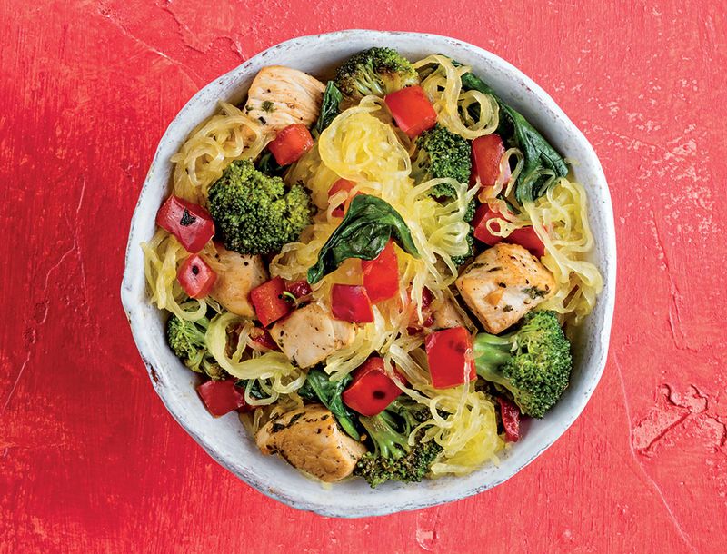 Spaghetti Squash Primavera