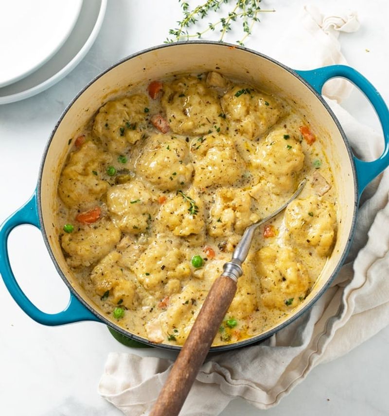 Homemade Chicken and Dumplings