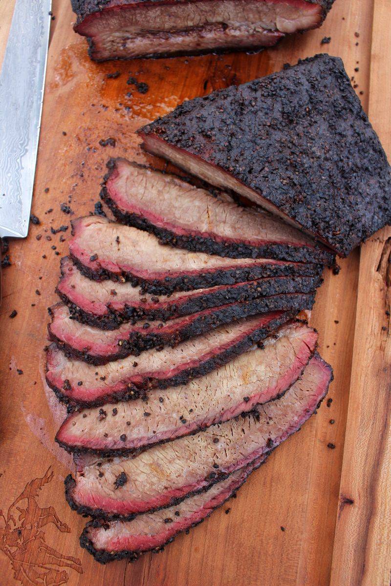 Smoked Brisket (Properly Rested and Sliced)