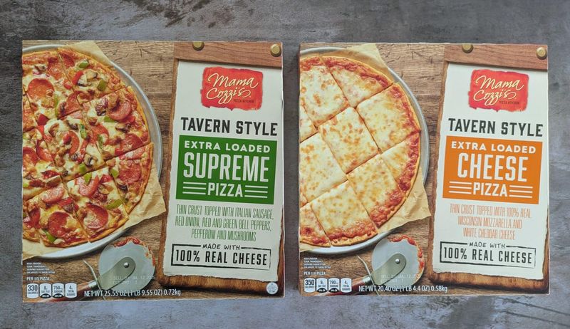 Some Frozen Pizzas (Like Mama Cozzi’s Classic Line)