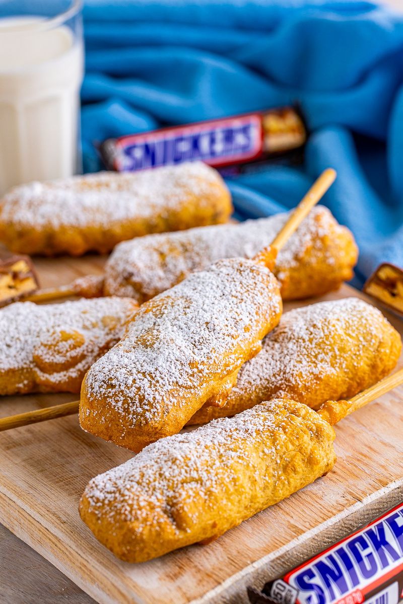 Deep-Fried Candy Bars