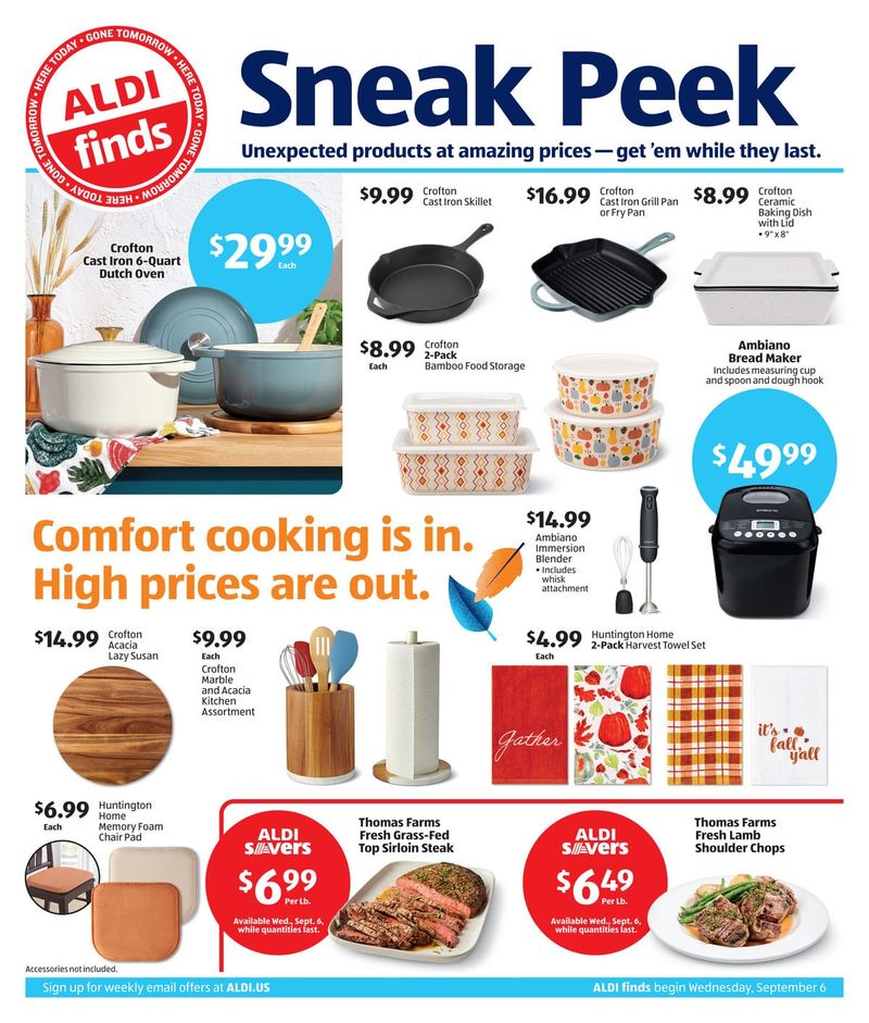 You Can Preview Next Week’s ALDI Finds Online