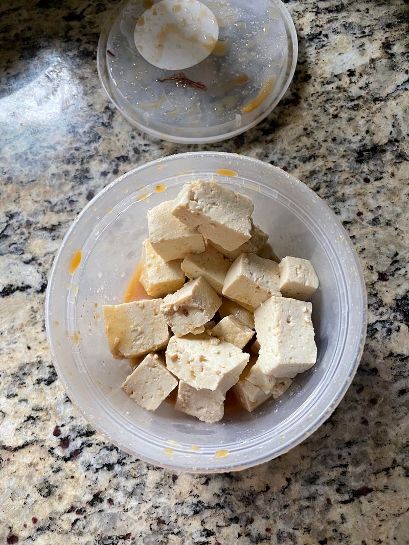 Cold, Unseasoned Tofu