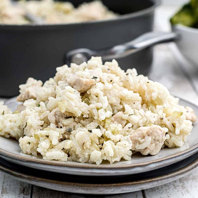 Chicken & Rice with No Veggies or Sauce