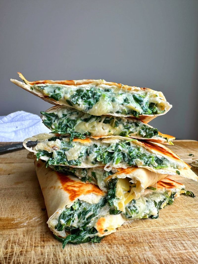 Cottage Cheese Quesadillas