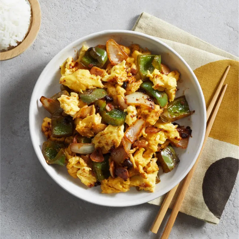 Egg & Veggie Stir-Fry