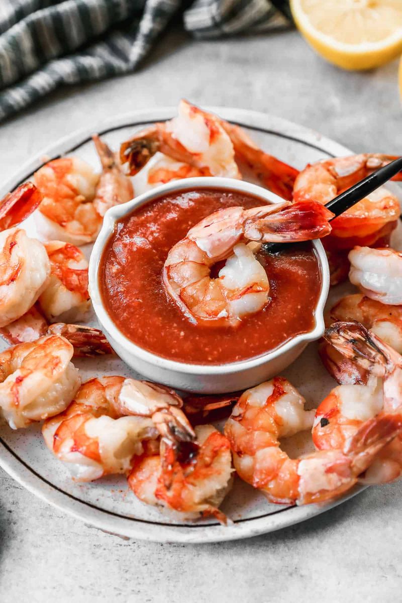 Shrimp Cocktail with Homemade Sauce