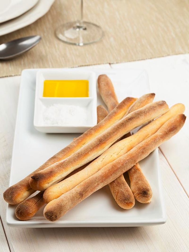 Olive Oil & Sea Salt Breadsticks