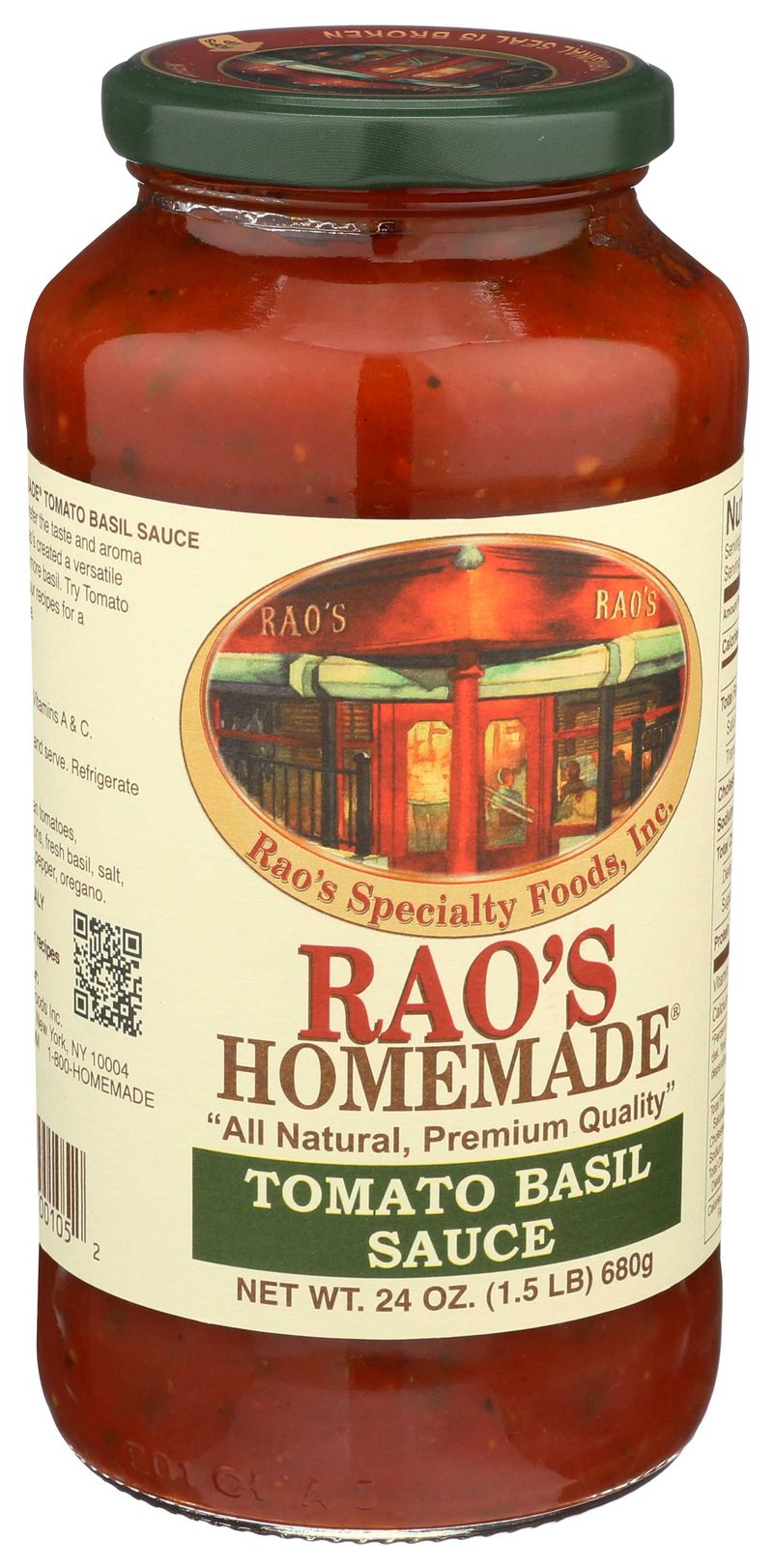 Rao's Tomato Basil Sauce
