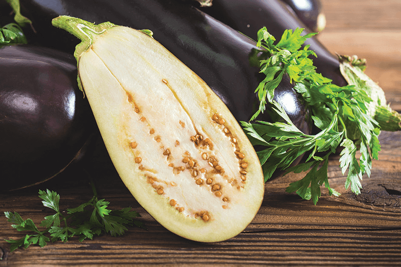 Raw Eggplant