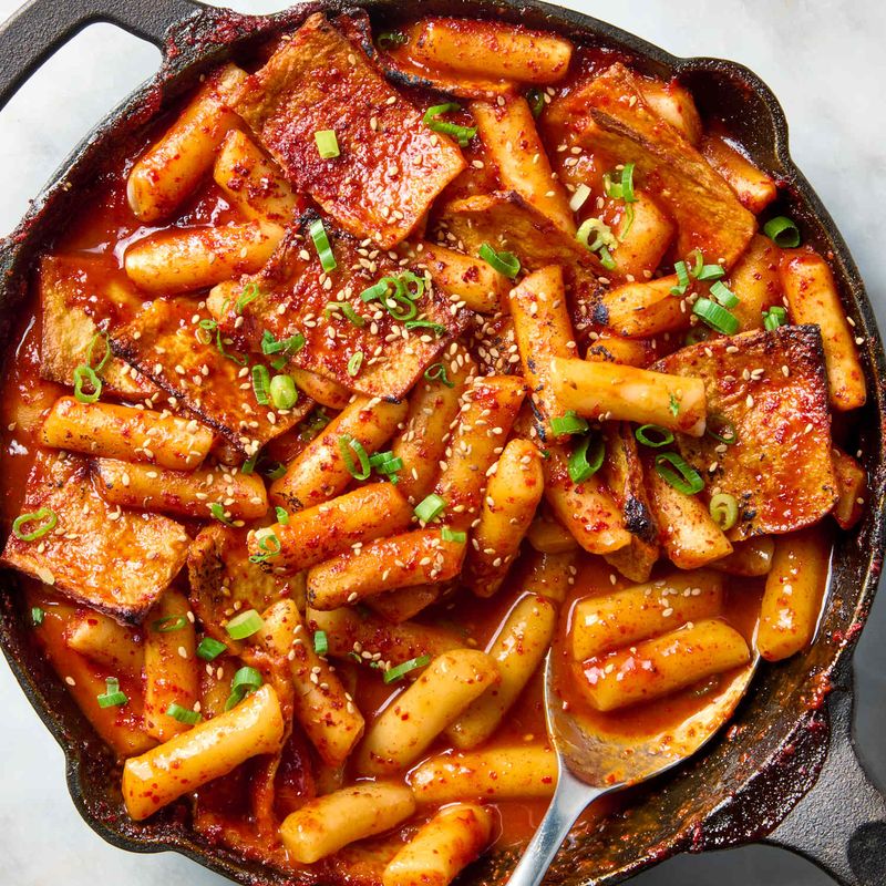 Tteokbokki (Spicy Rice Cakes)