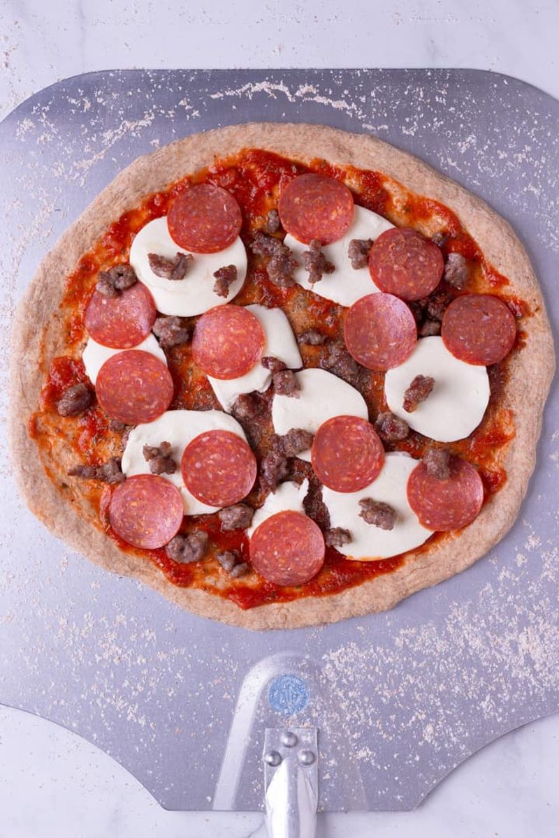 Pizza (especially with extra cheese and processed meats)