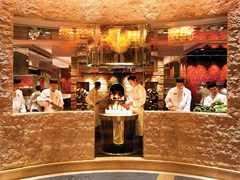 An Open Kitchen or Wok Station