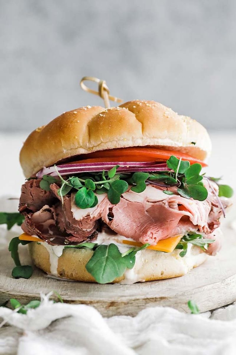 Roast Beef with Horseradish