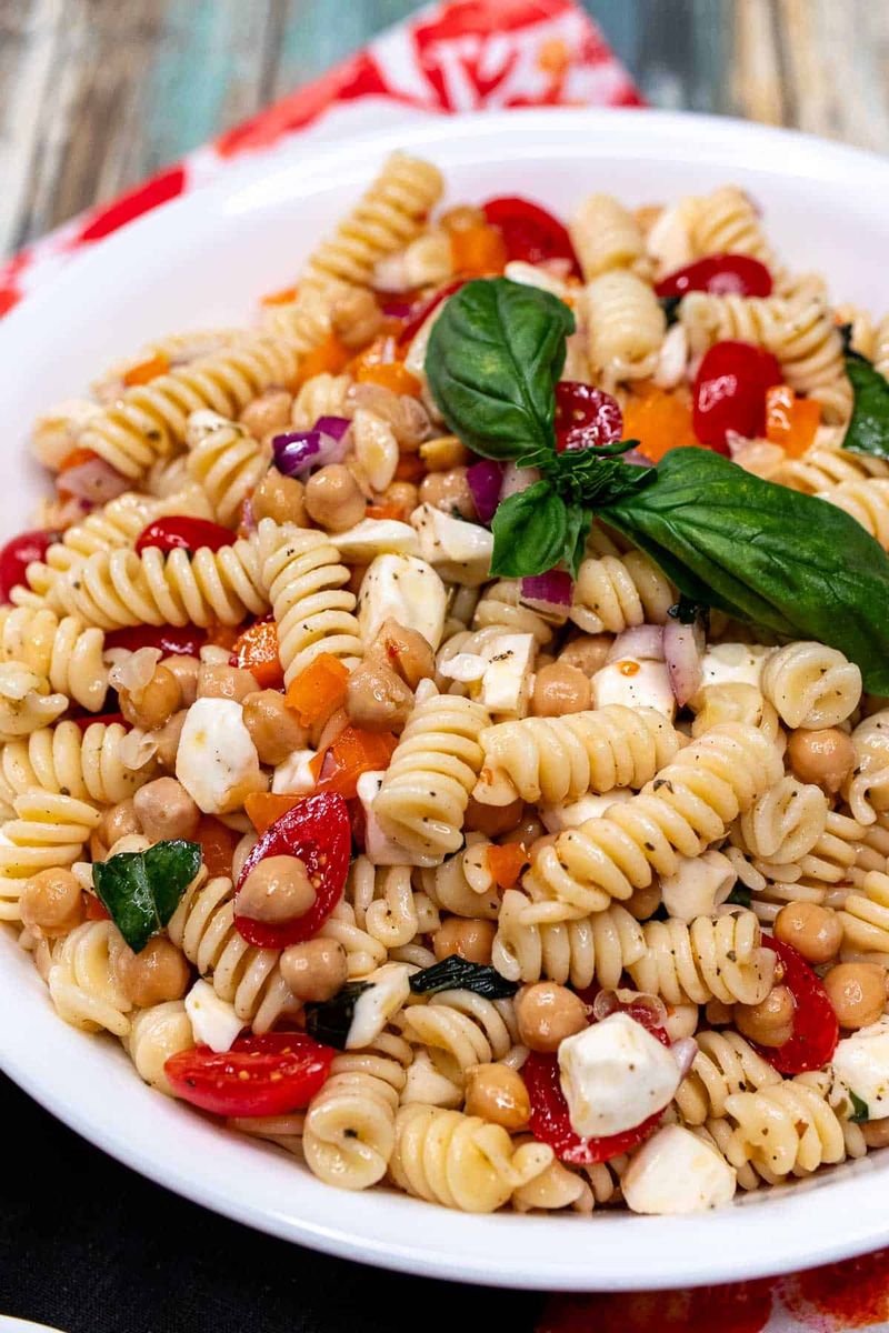 Cold Pasta Salad (Heavy on Pasta, Light on Protein)