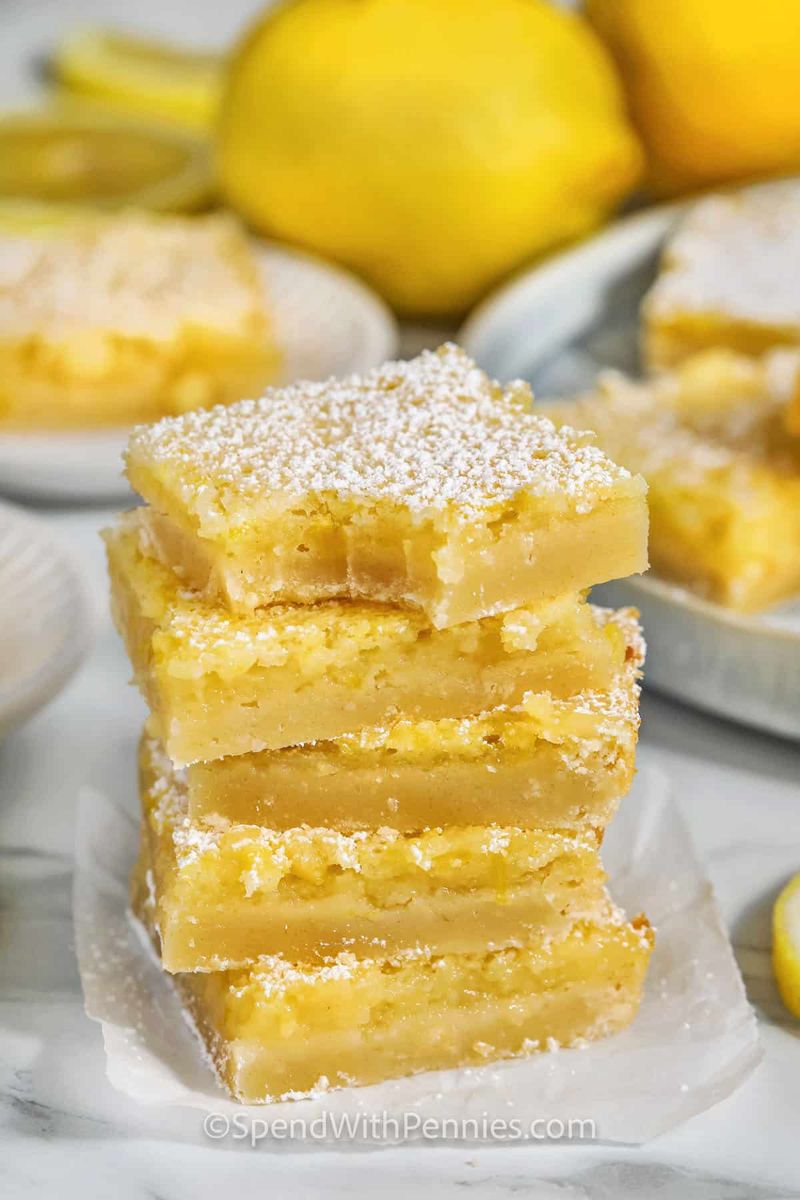 Shortcut Lemon Bars
