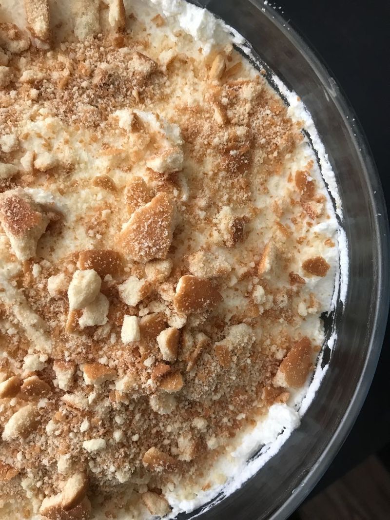 Banana Pudding with Bland Instant Mix