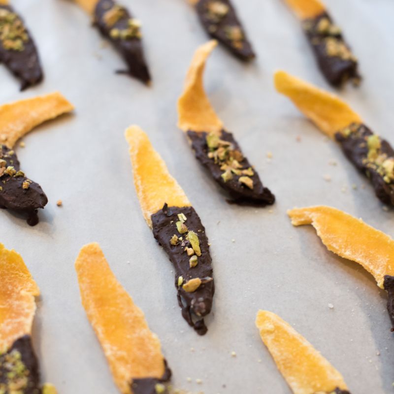 Dark Chocolate and Mango