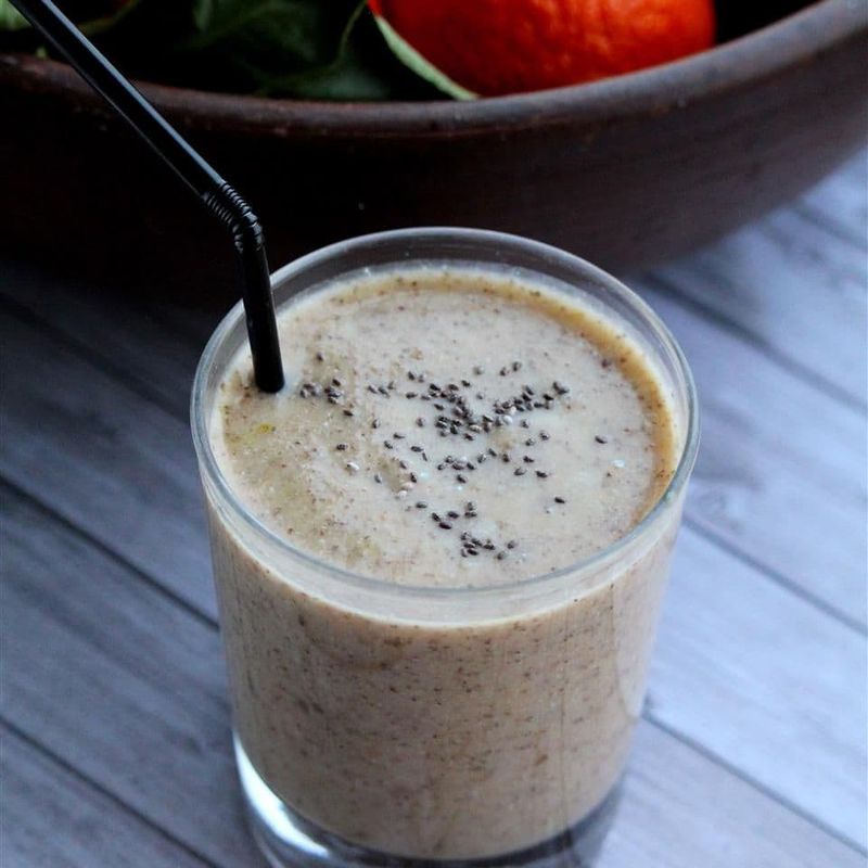 Tahini Date Cardamom Smoothie