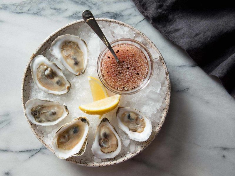 Fresh Oysters (At Reputable Seafood Spots)