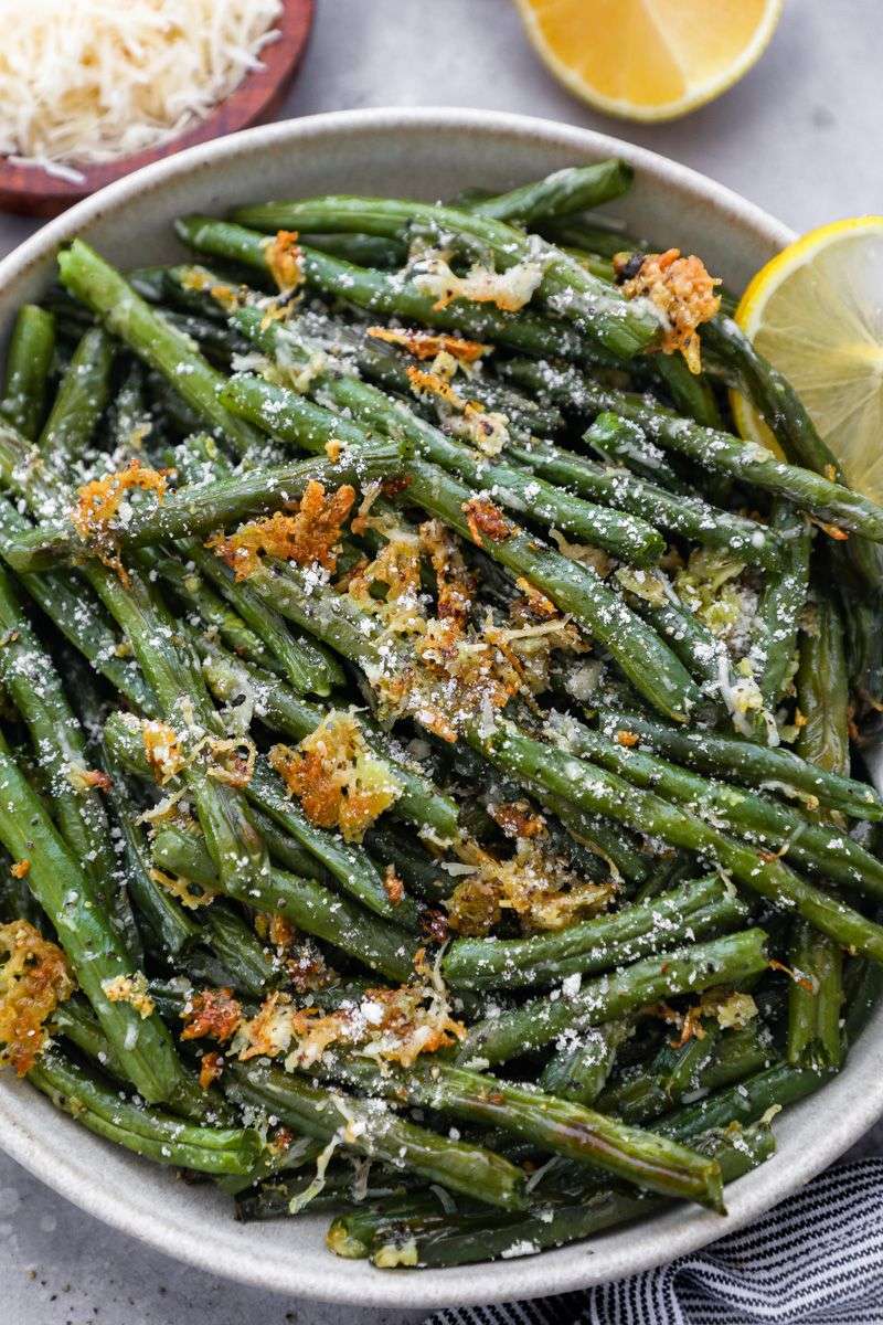Garlic Parmesan Green Beans