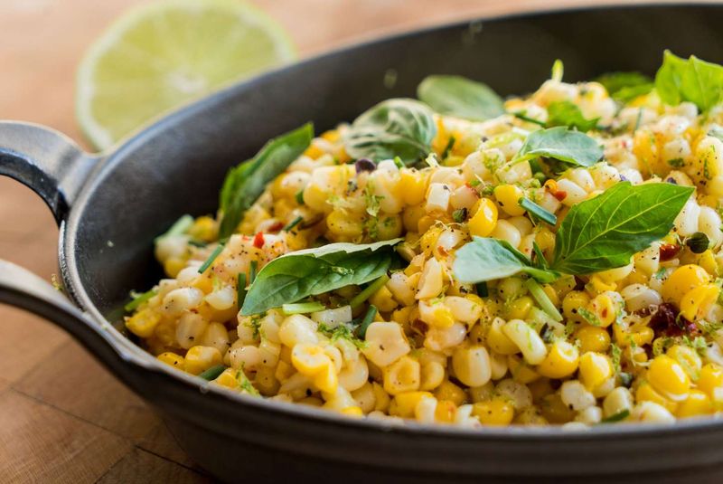 Buttered Corn with Fresh Herbs