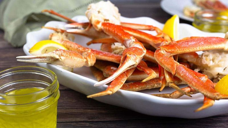 Snow Crab Legs Instead of Lobster Tail