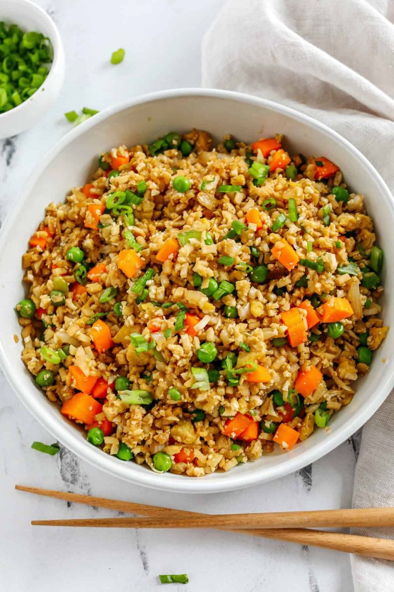 Quinoa or Cauliflower Rice