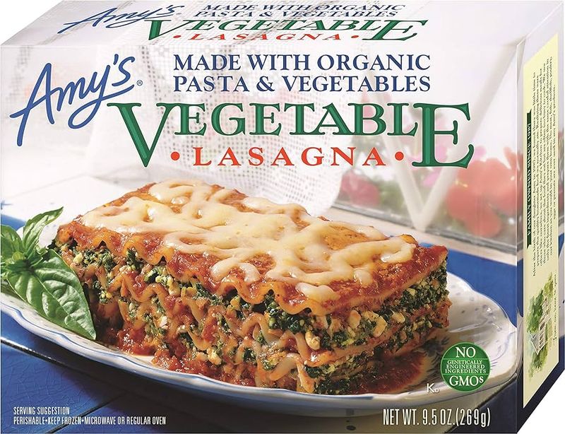 Amy’s Vegetable Lasagna
