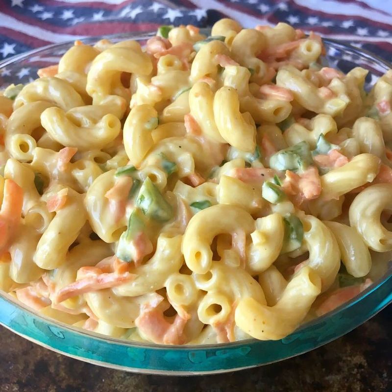 Macaroni Salad (Sweet Mayo Style)