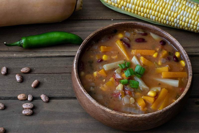 Three Sisters Soup (Various Tribes)