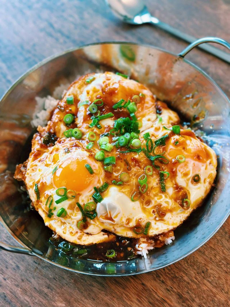 Eggs Over-Easy with Sriracha Instead of a $12 Avocado Toast