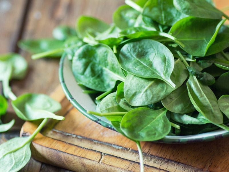 Spinach (and Leafy Greens)