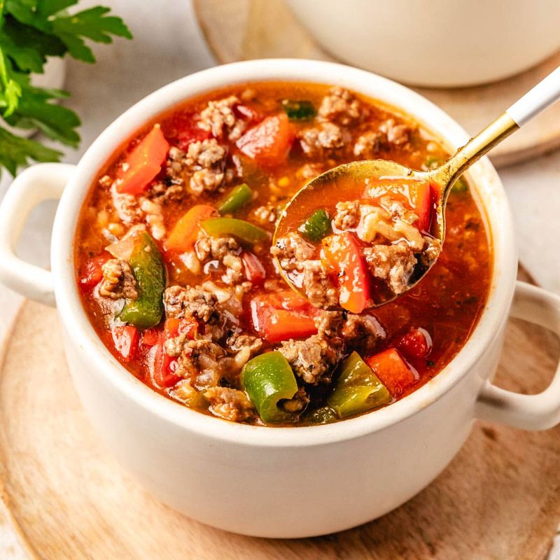 Stuffed Pepper Soup