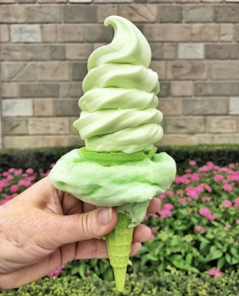 Pistachio Soft Serve (Storybook Treats, Magic Kingdom – seasonal)